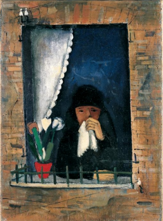  Горе (вдова у окна), 1928 г.