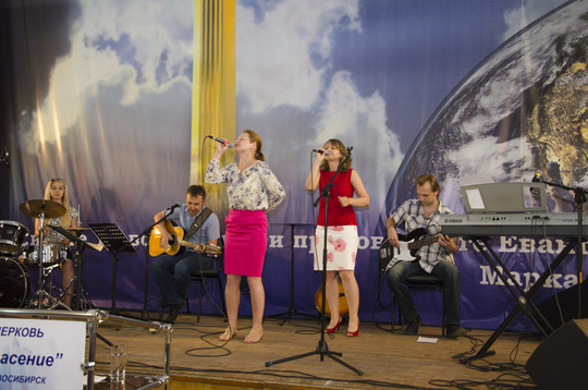 Общегородская молитва за Израиль в Новосибирске