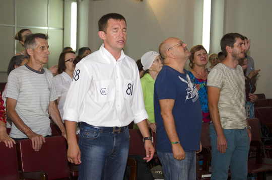 Общегородская молитва за Израиль в Новосибирске